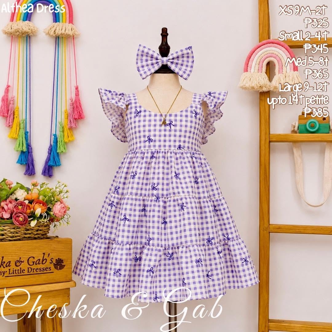 Althea Gingham Dress