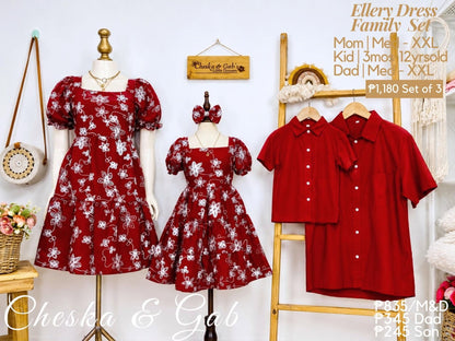 YSAI +  EMBRO DRESS FAMILY SET