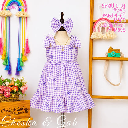 Sandra Gingham Dress