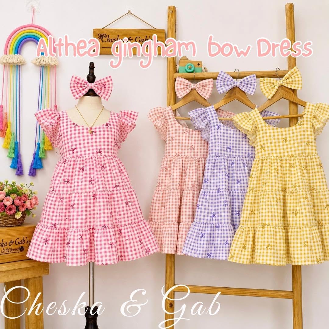 Althea Gingham Dress