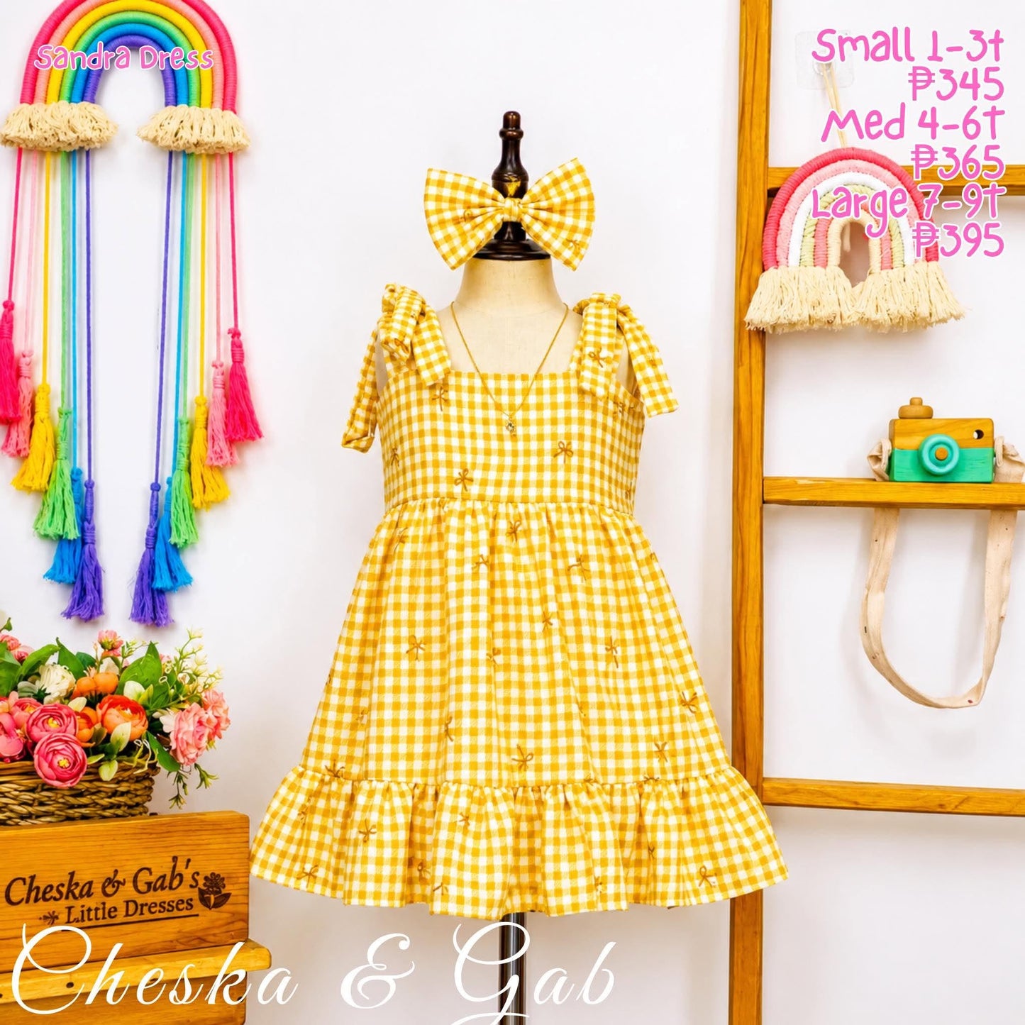 Sandra Gingham Dress