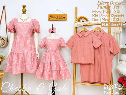 YSAI +  EMBRO DRESS FAMILY SET