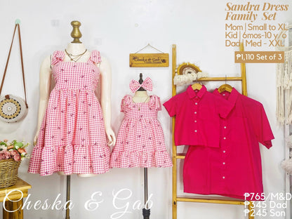 Sandra Plaid Family Set