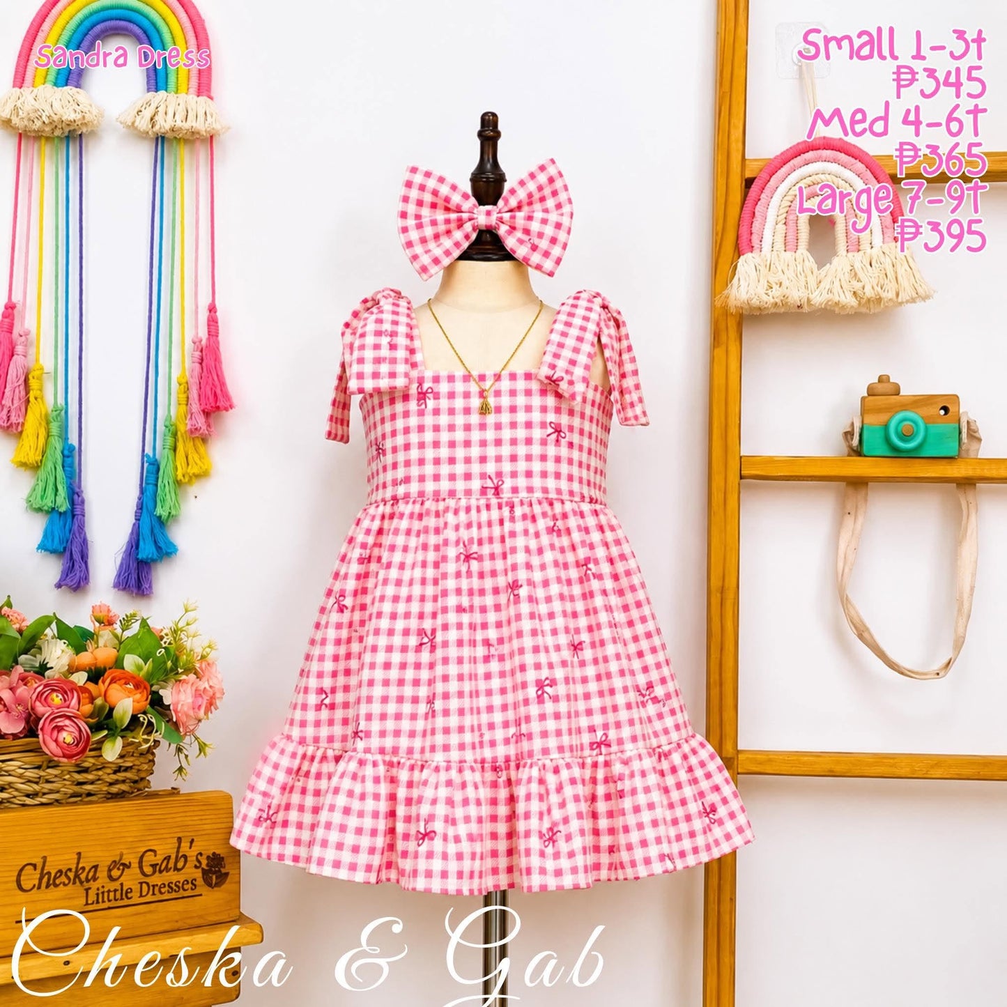 Sandra Gingham Dress