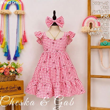 Althea Gingham Dress