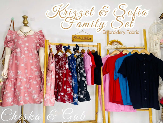 Krizzel and Sofia Embroidery set 💖