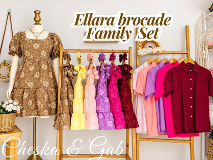 Ellara Brocade Family Set