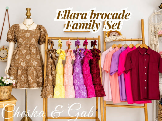 Ellara Brocade Family Set