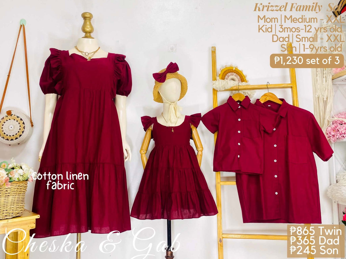 Krizzel + Paula Family Set