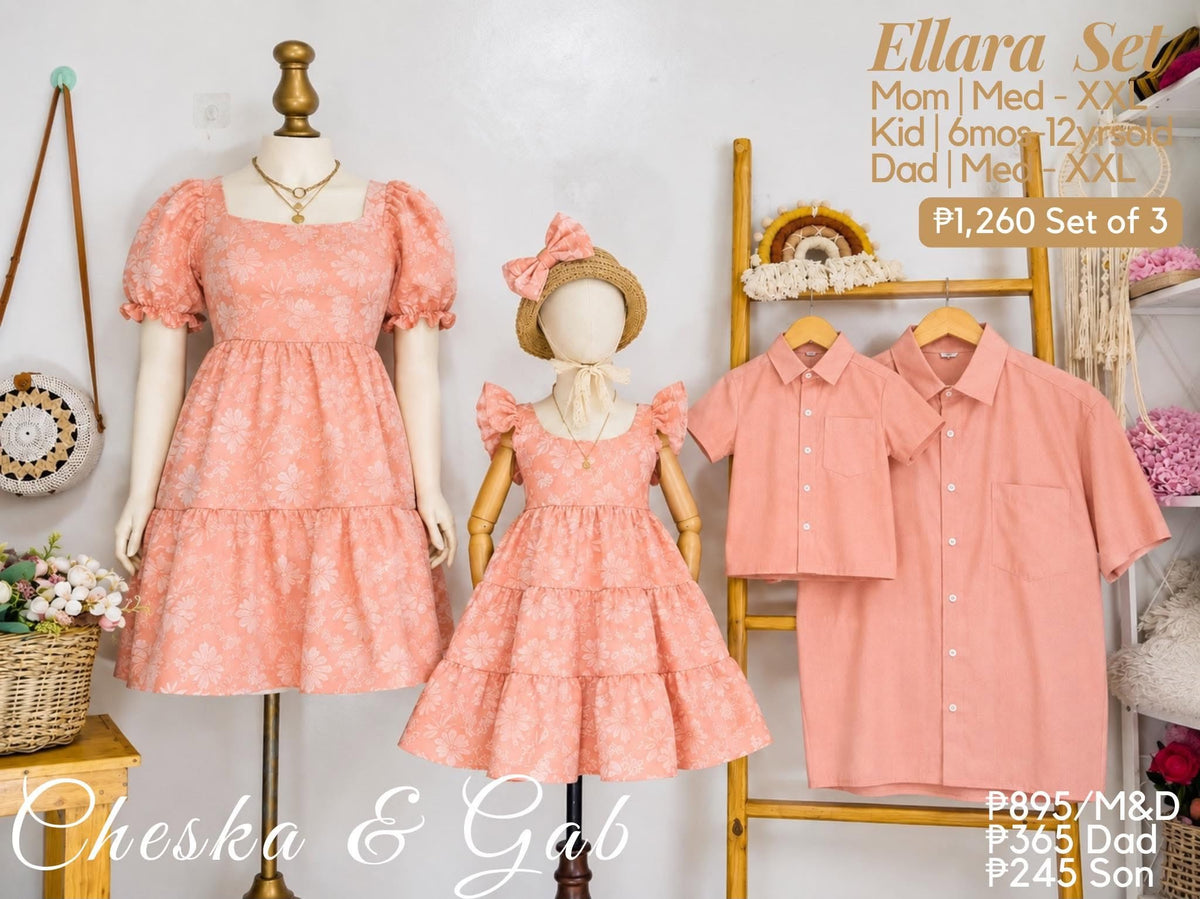 Ellara Brocade Family Set