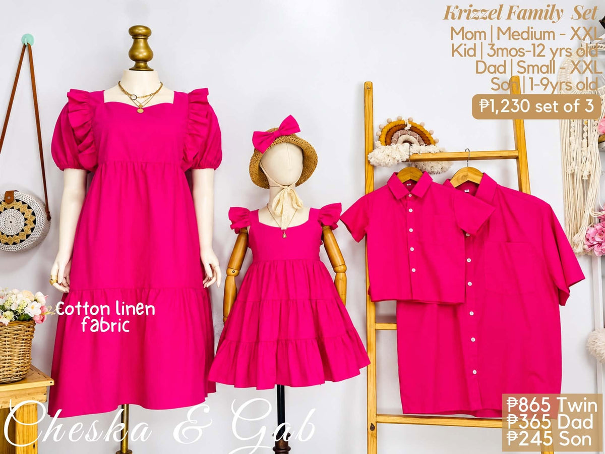 Krizzel + Paula Family Set