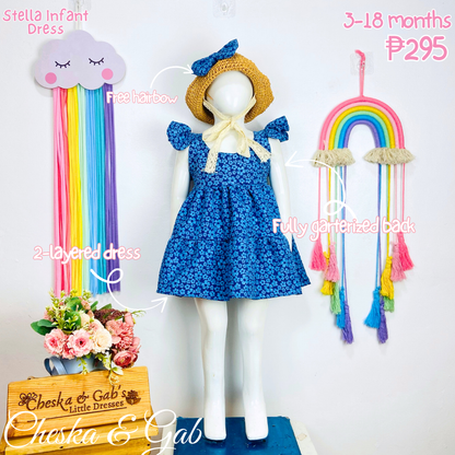 Stella Infant Dress - Suitable Ages 3-18mos