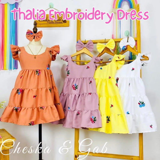 Thalia Embroidery Dress