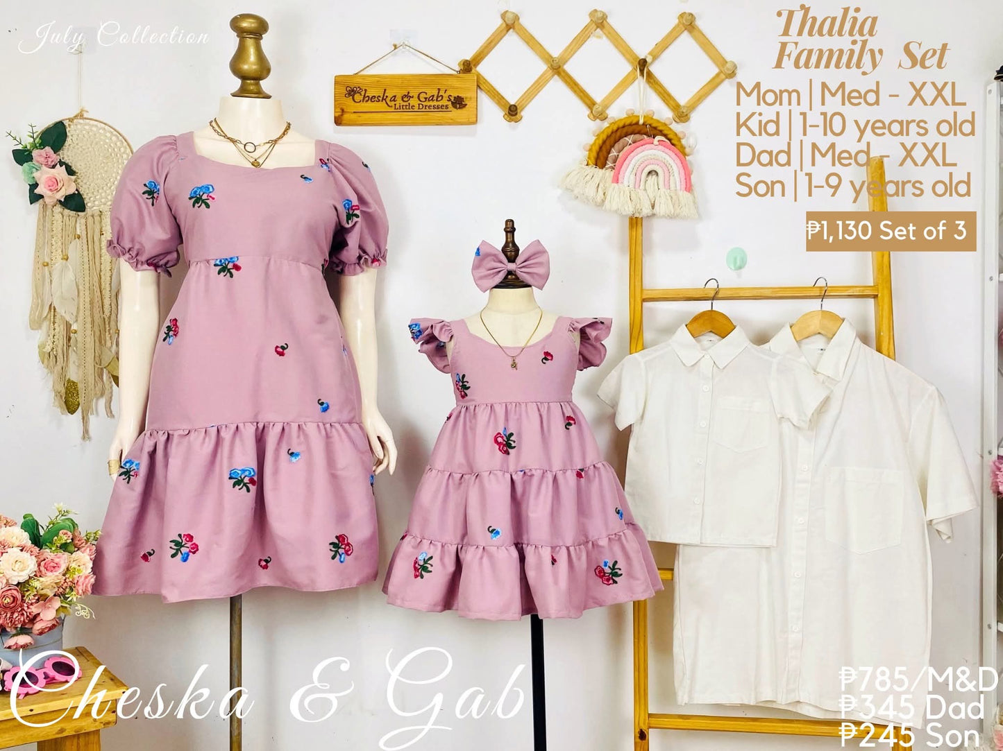 Thalia Family Set