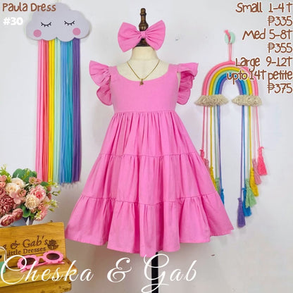 Paula Dress - Cotton Linen
