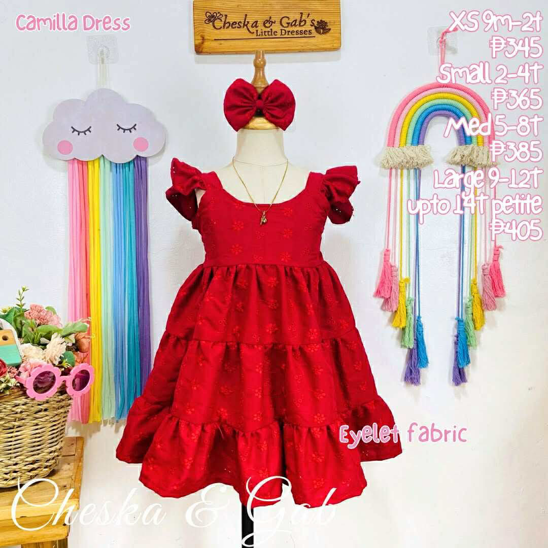 Camilla Dress - Eyelet