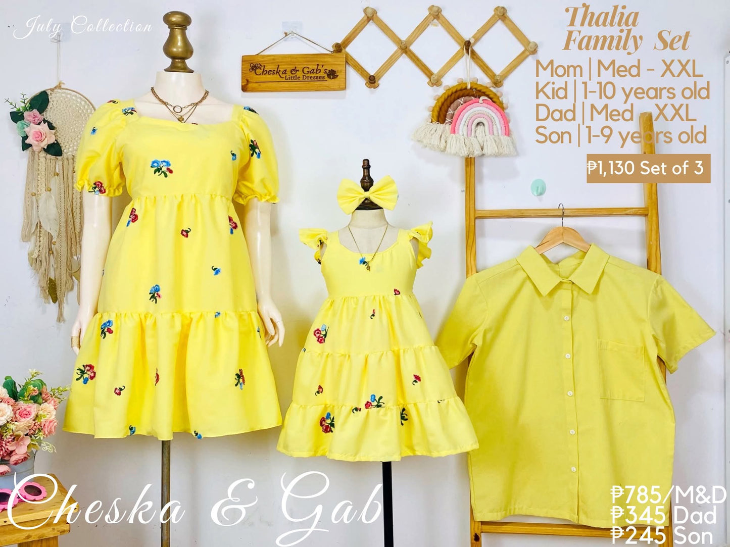 Thalia Family Set