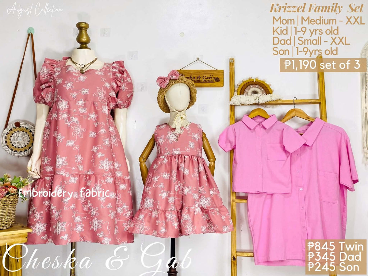 Krizzel and Sofia Embroidery set 💖
