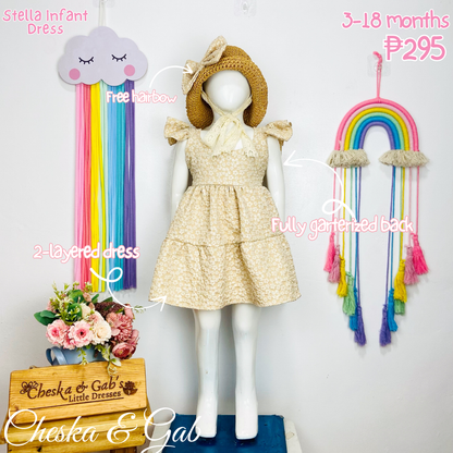 Stella Infant Dress - Suitable Ages 3-18mos