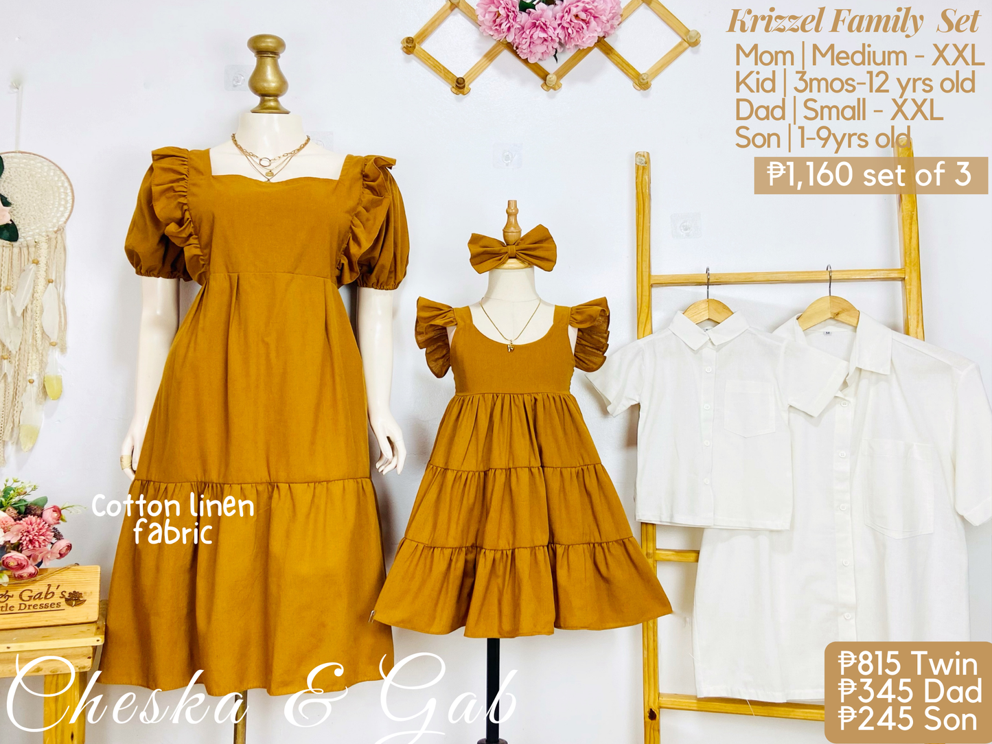 Krizzel + Paula Family Set