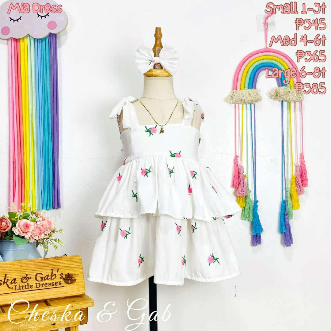 Mia Dress - Embroidery