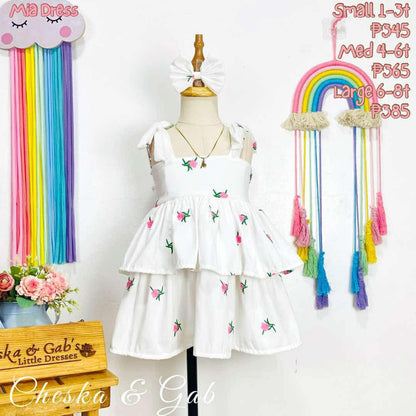 Mia Dress - Embroidery