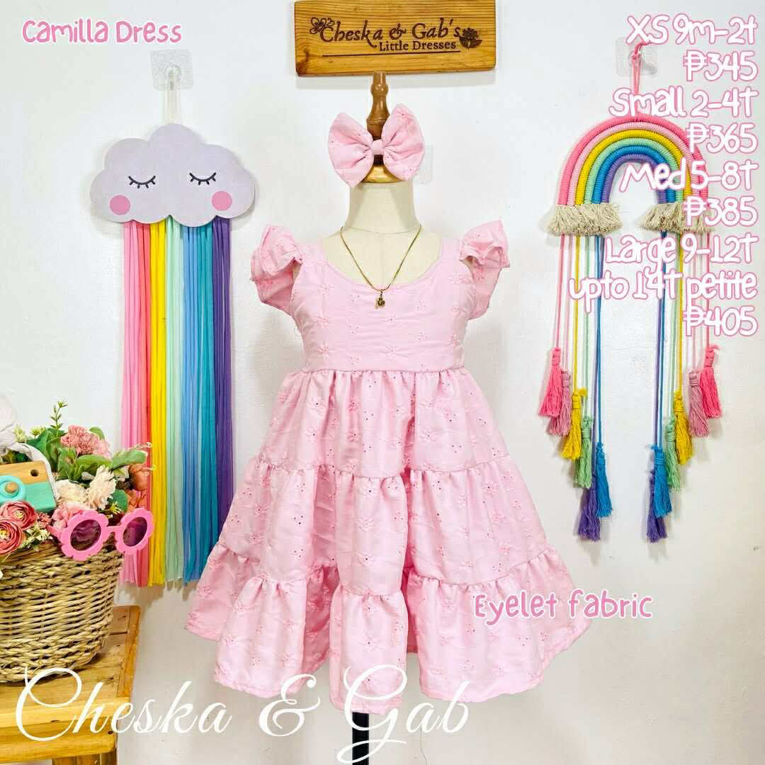 Camilla Dress - Eyelet