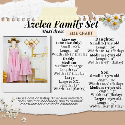 Azelea Family Set - Stripes
