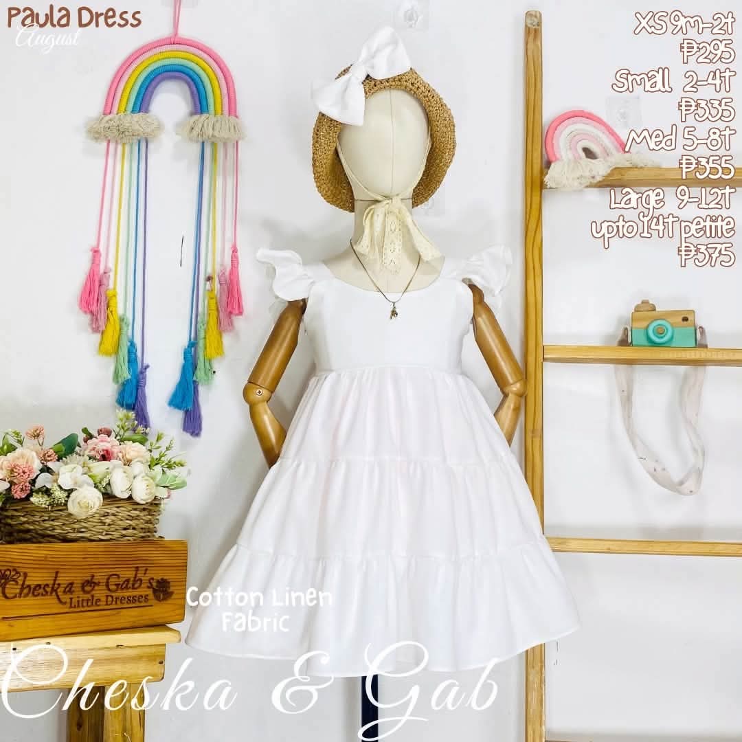 Paula Dress - Cotton Linen
