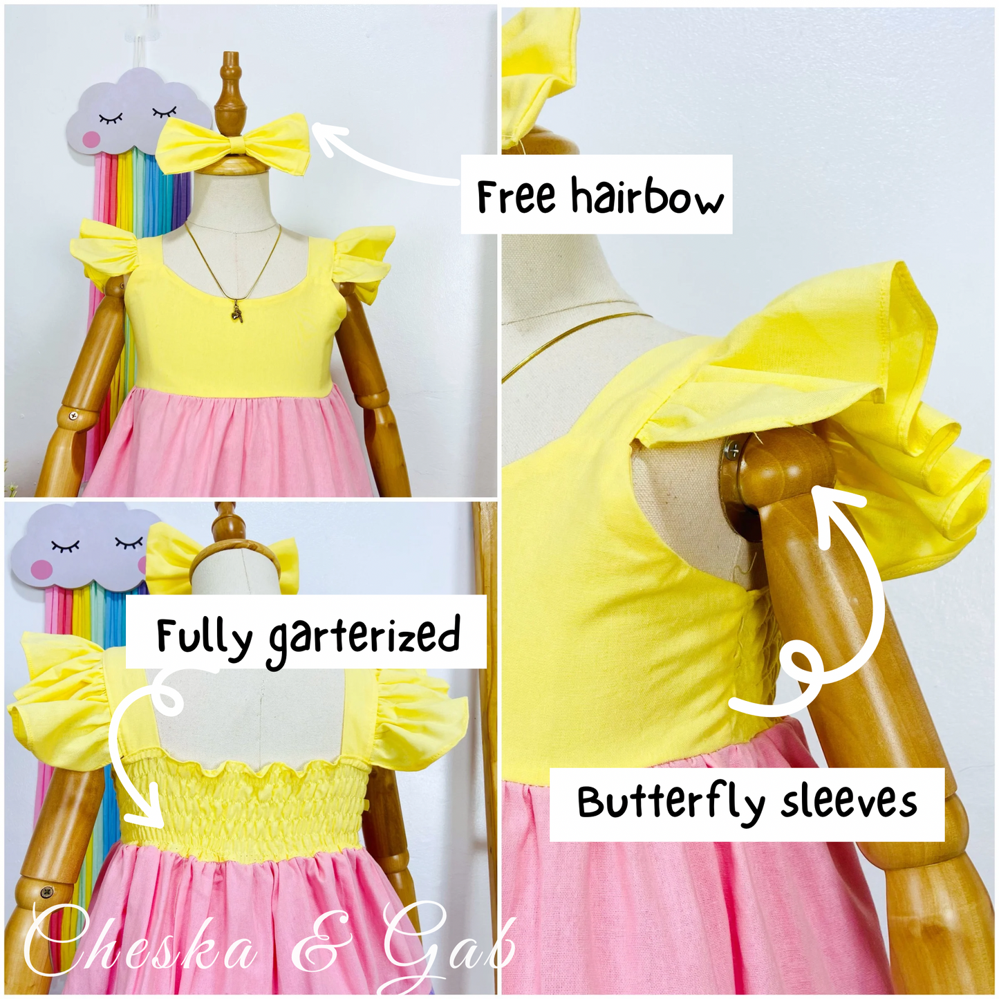 Maxene Dress - Candy Colors (Light)