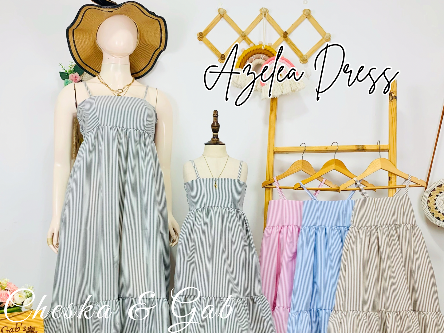 Azelea Family Set - Stripes