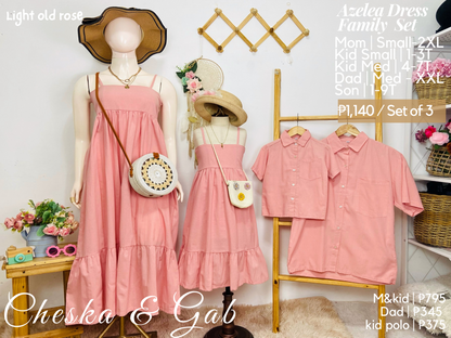 Azelea Family Set - Cotton Linen