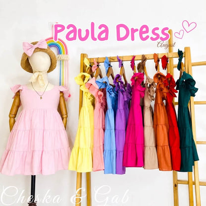 Paula Dress - Cotton Linen