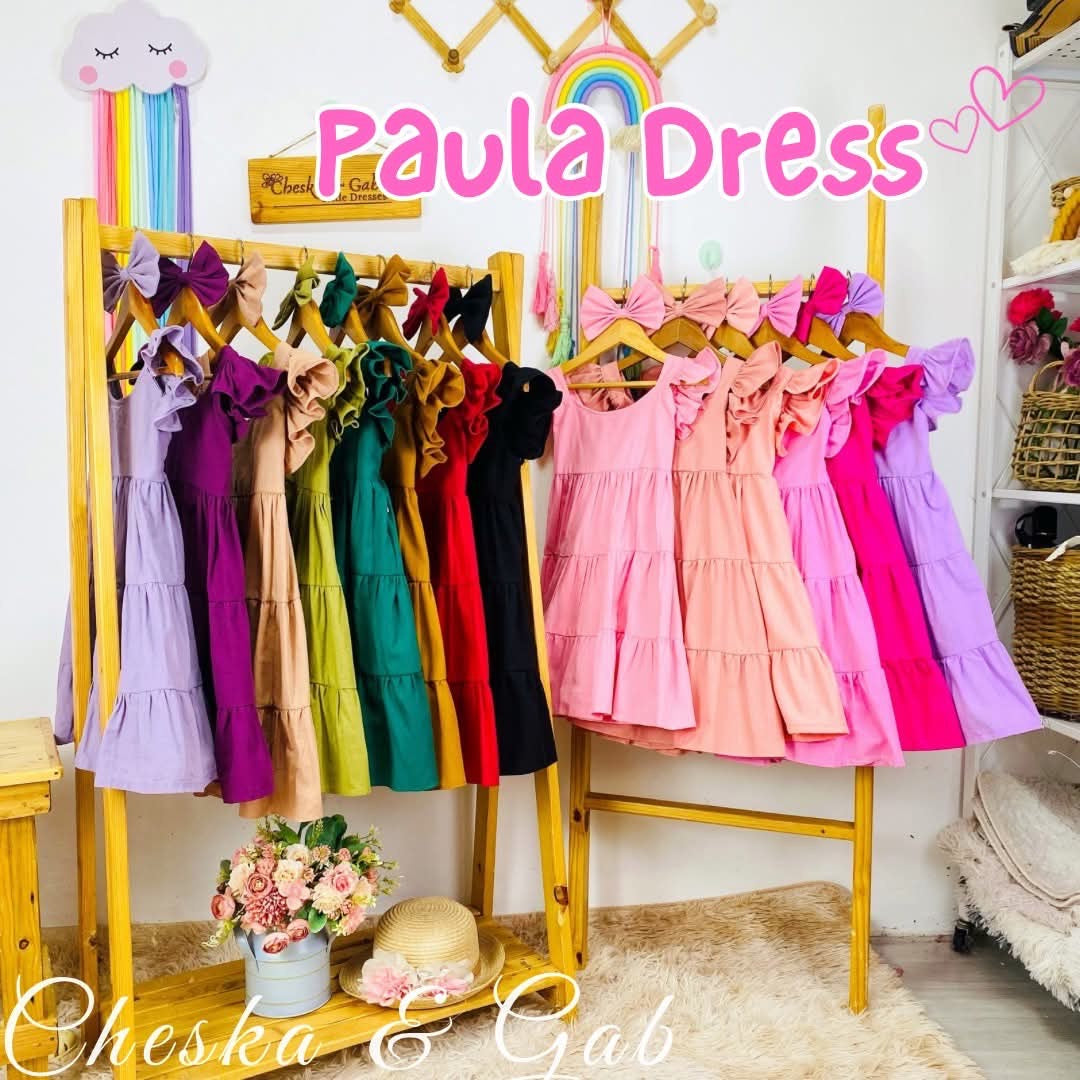 Paula Dress - Cotton Linen