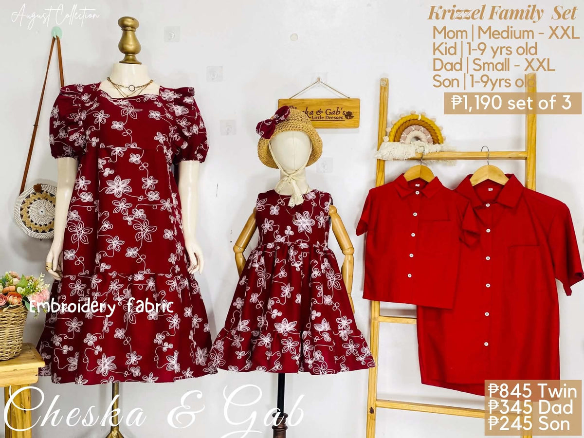 Krizzel and Sofia Embroidery set 💖