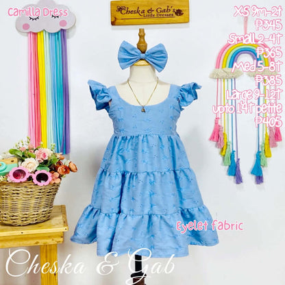 Camilla Dress - Eyelet
