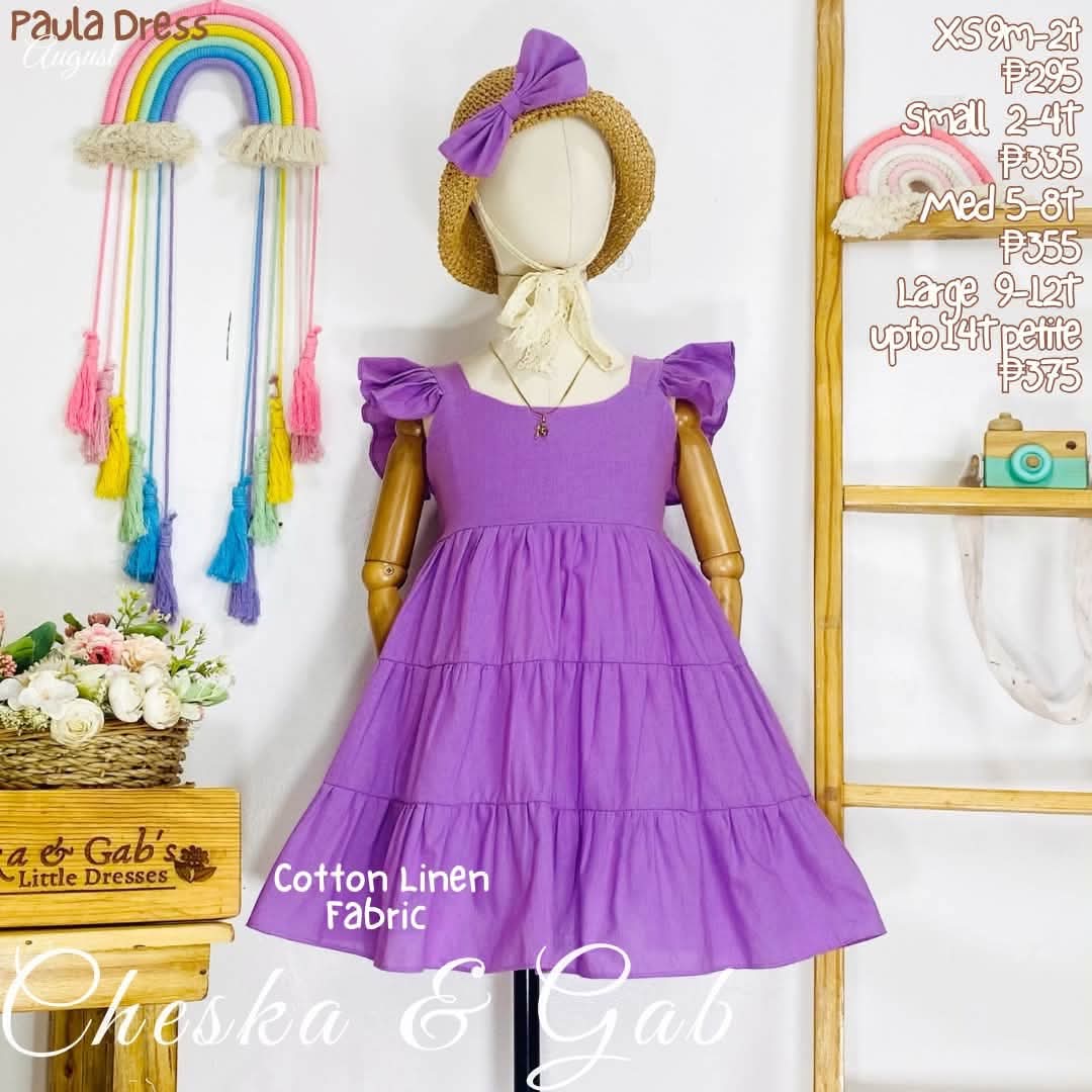 Paula Dress - Cotton Linen
