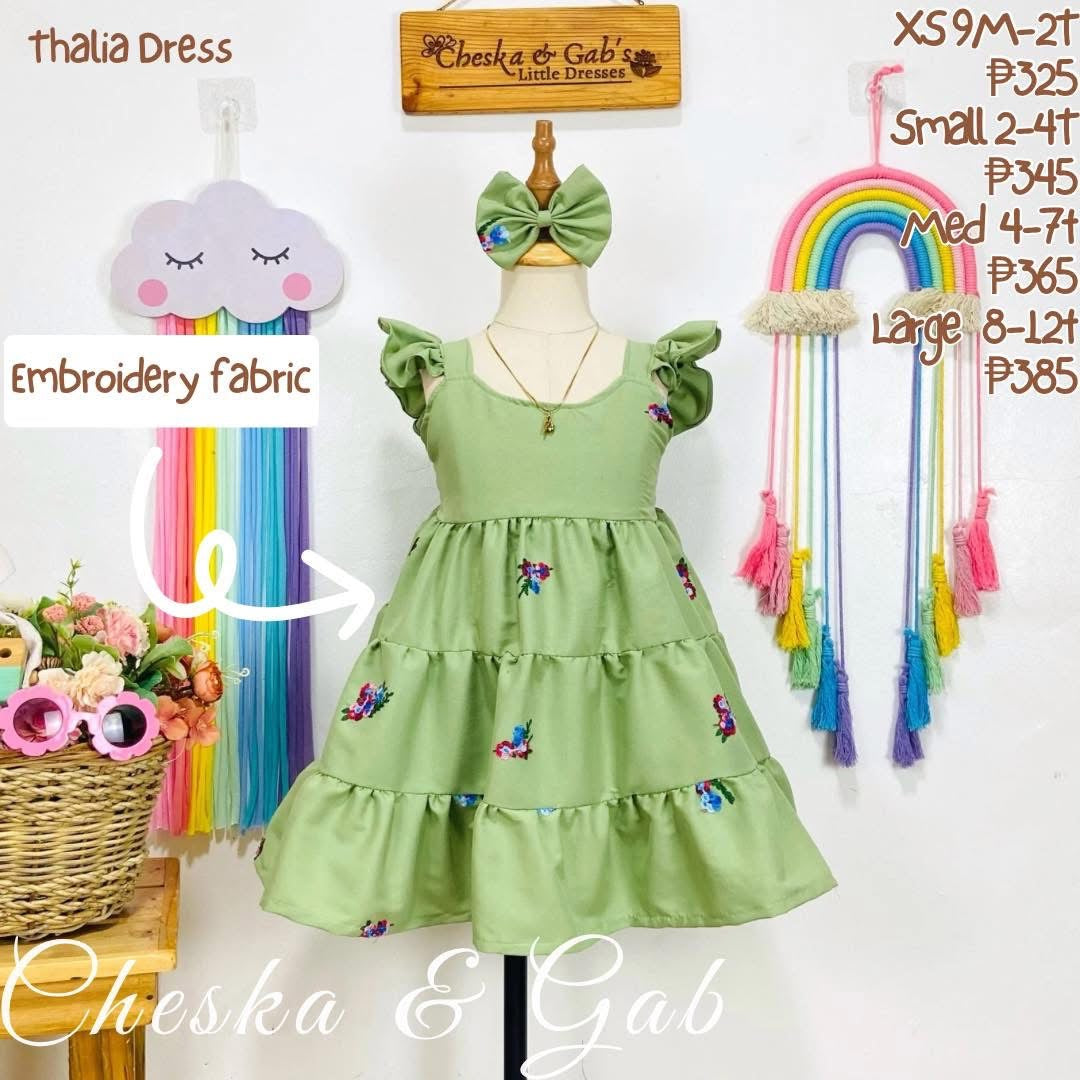 Thalia Embroidery Dress