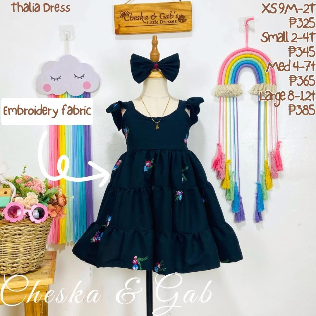 Thalia Embroidery Dress