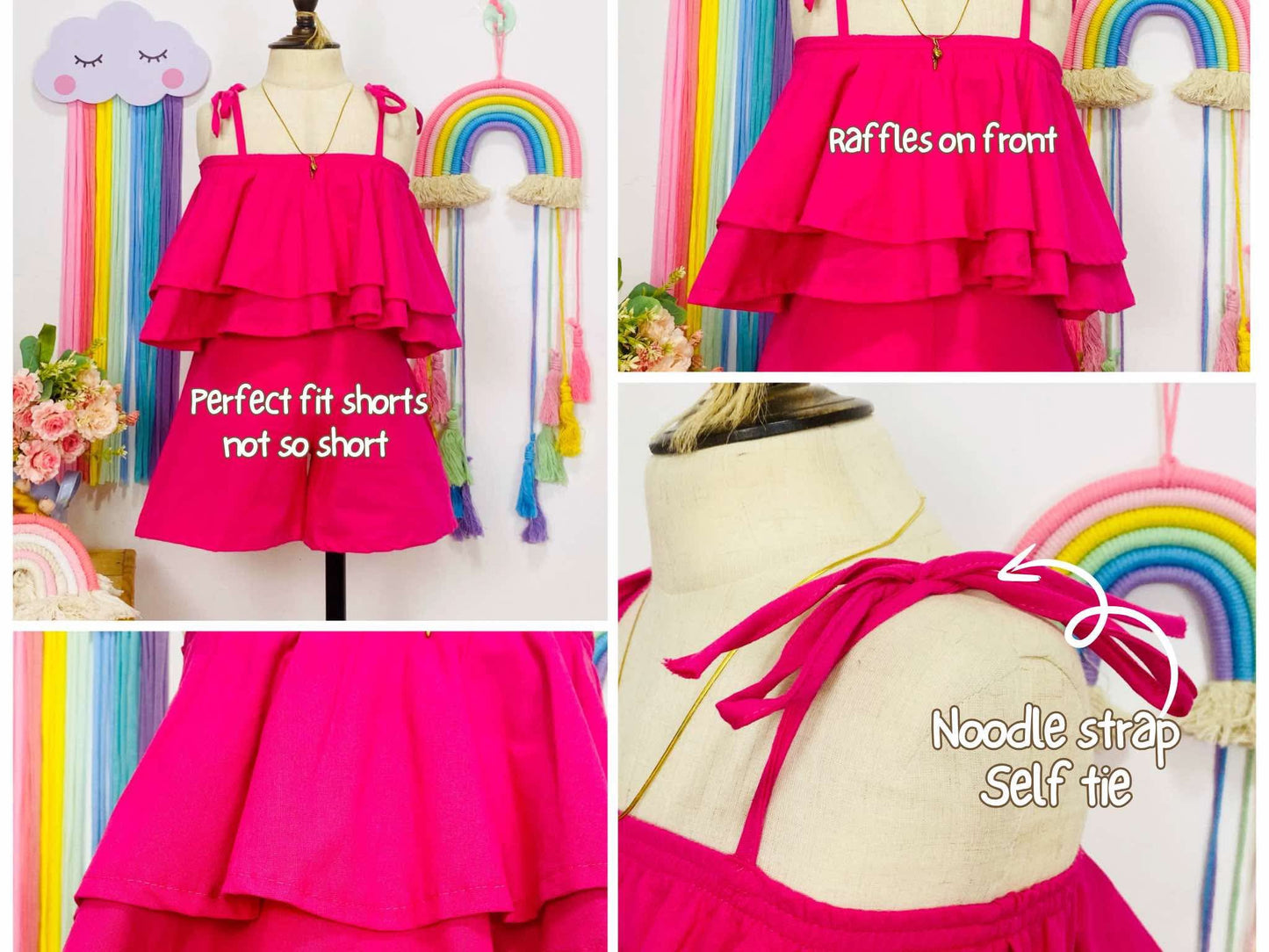 Pinkie Coordinates Family Set - Shorts