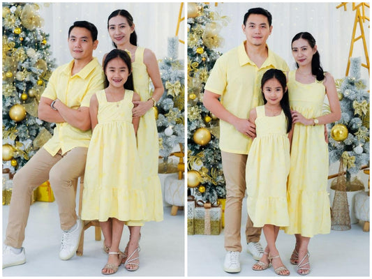 Cara Family Set - Premium Eyelet Fabric