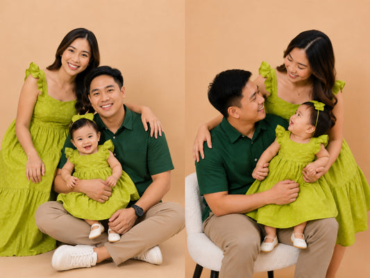 Camilla Family Set - Premium Eyelet Fabric