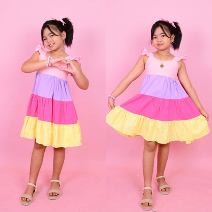 Maxene Dress - Candy Colors (Light)