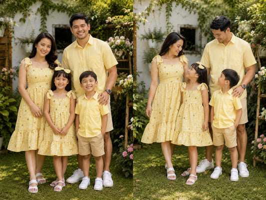 Sandra Plaid Family Set