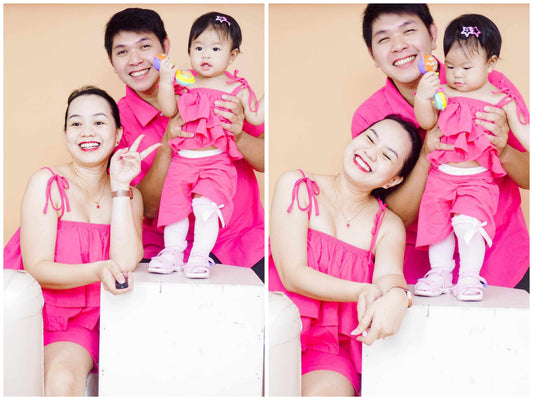 Pinkie Coordinates Family Set - Shorts
