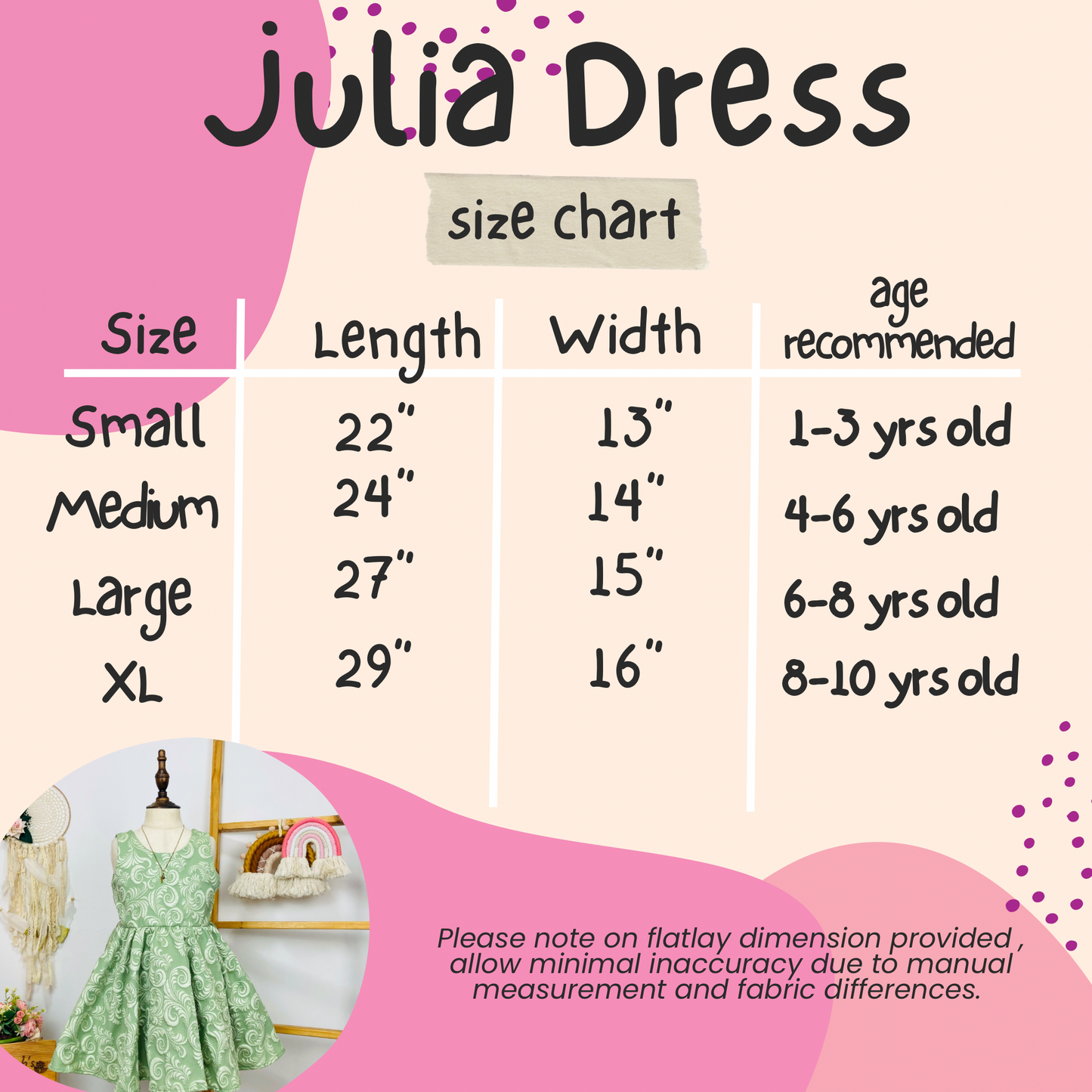 Julia Dress Collection