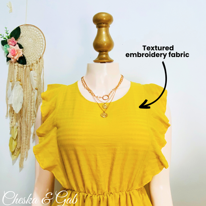 Kelly Embroidery Dress Family Set