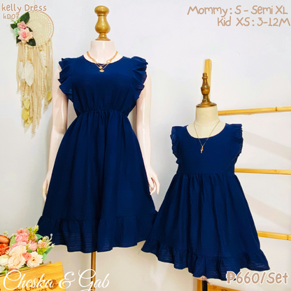 Kelly Embroidery Dress Family Set
