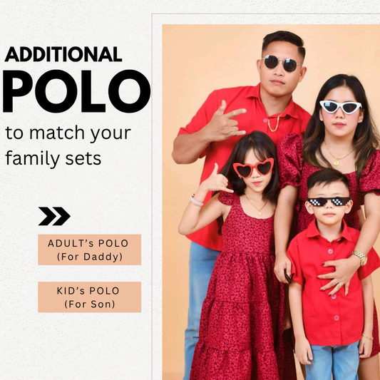 Daddy & Son Polo to match your Family Set