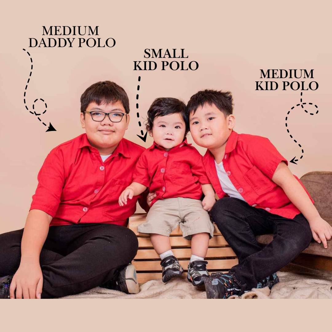 Daddy & Son Polo to match your Family Set